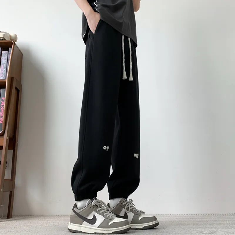 Mulinsen Casual Pants Unisex Black-4