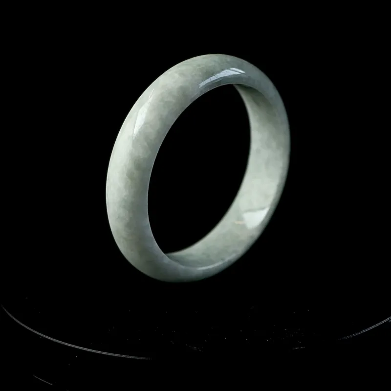 South Asia Bean Type Jadeite Bangles Unisex-4