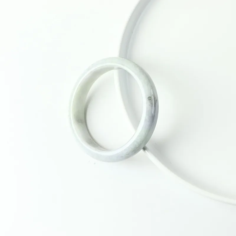 South Asia Bean Type Jadeite Bangles Unisex-5