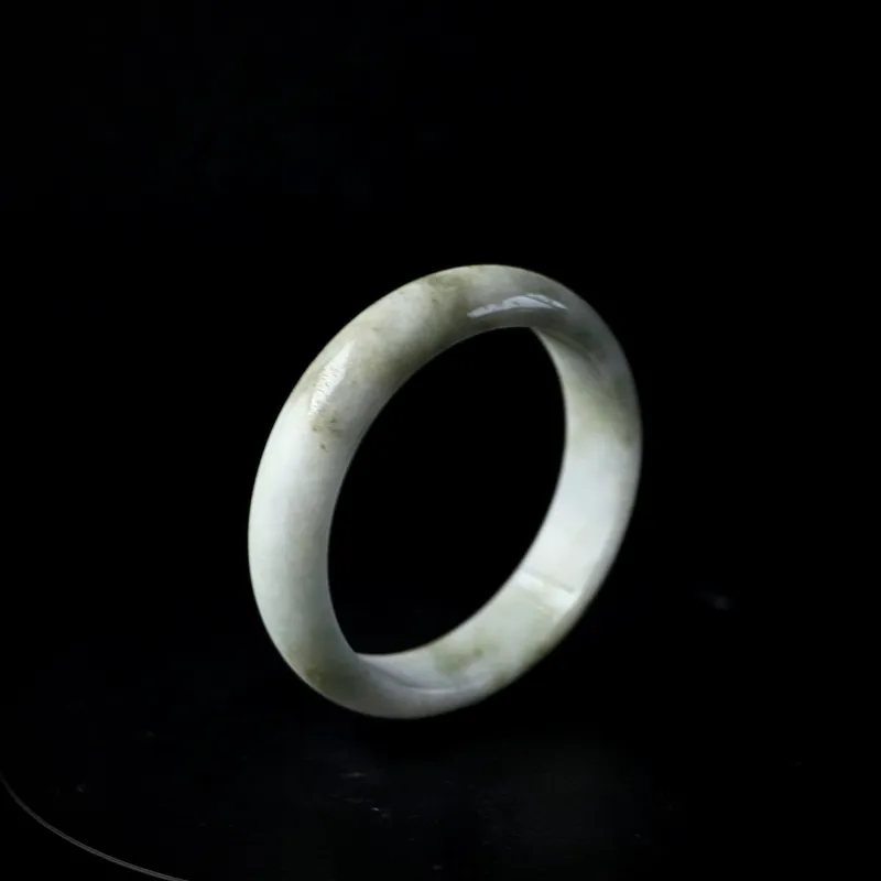 South Asia Bean Type Jadeite Bangles Unisex-5