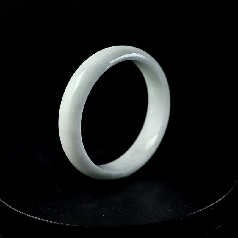South Asia Bean Type Jadeite Bangles Unisex-4