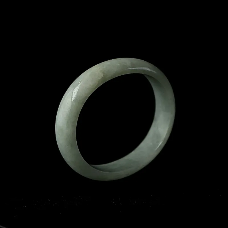 South Asia Bean Type Jadeite Bangles Unisex-2