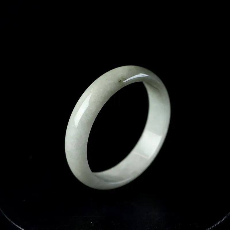 South Asia Bean Type Jadeite Bangles Unisex-3
