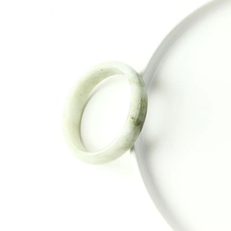 South Asia Bean Type Jadeite Bangles Unisex-5