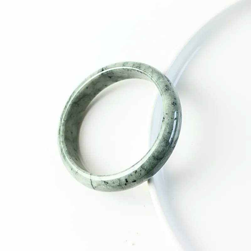 South Asia Bean Type Jadeite Bangles Unisex-5
