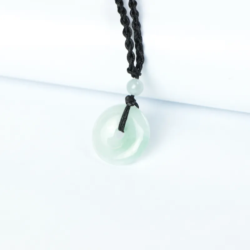 South Asia Bean Type Jadeite Pendants Unisex-2