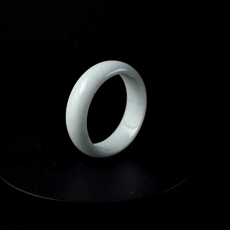 South Asia Bean Type Jadeite Bangles Unisex-3