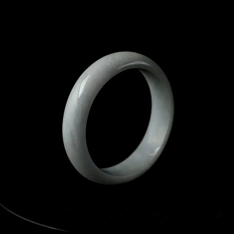 South Asia Bean Type Jadeite Bangles Unisex-3