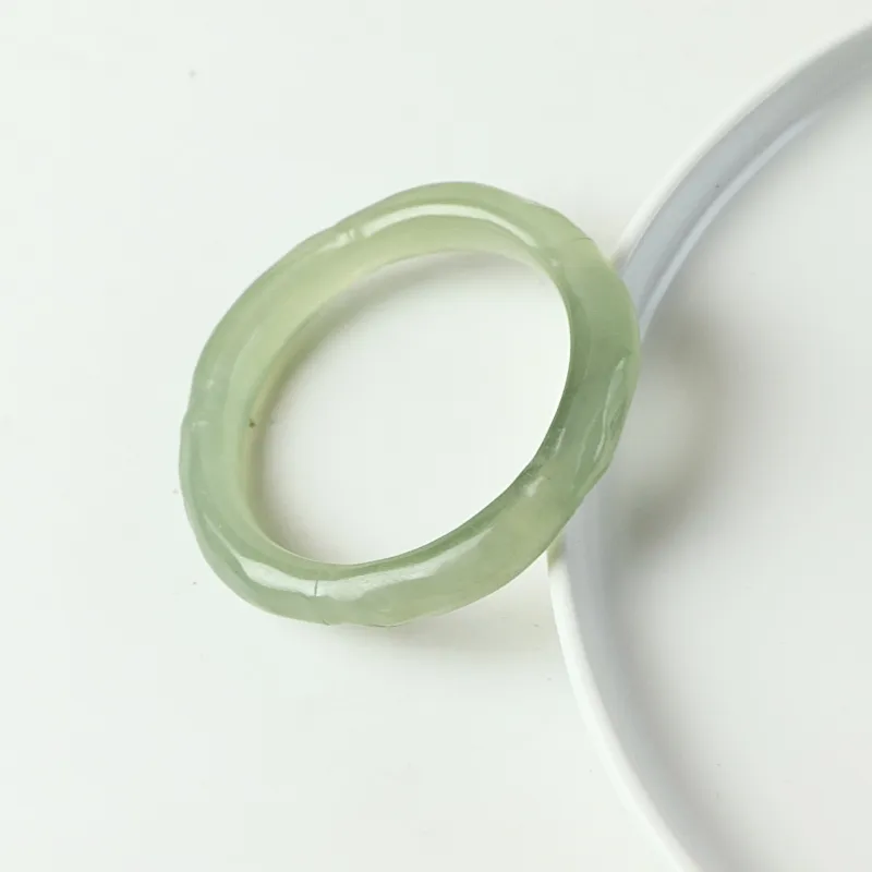 South Asia Natural Serpentine Jade Bangles Unisex-2
