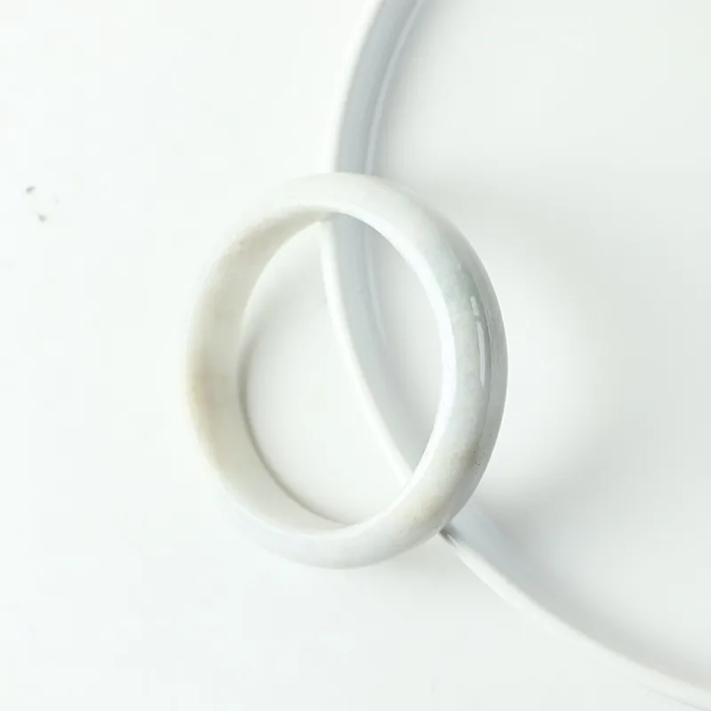 South Asia Bean Type Jadeite Bangles Unisex-5