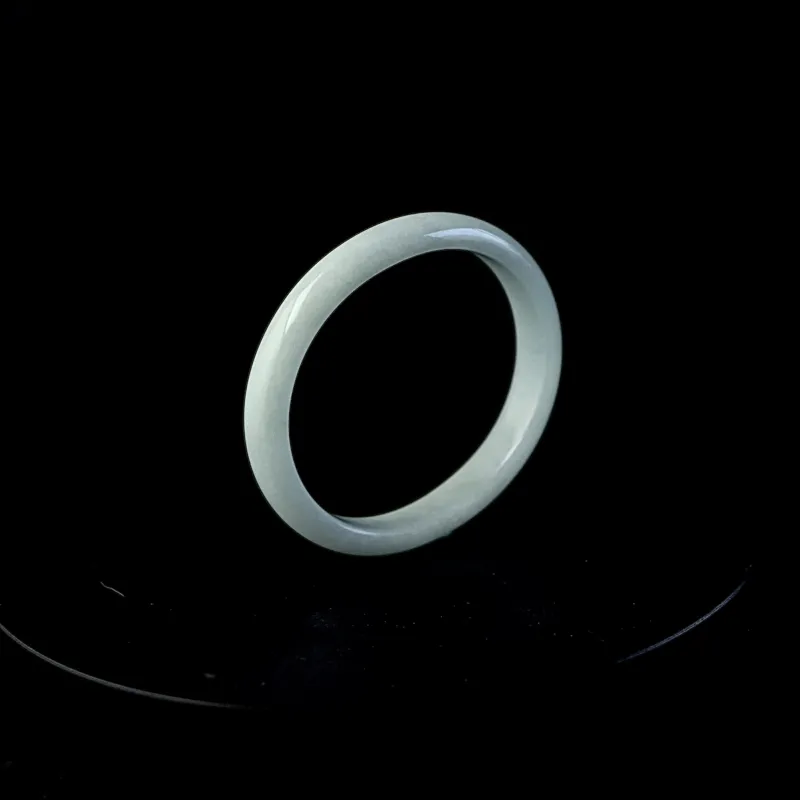 South Asia Bean Type Jadeite Bangles Unisex-3