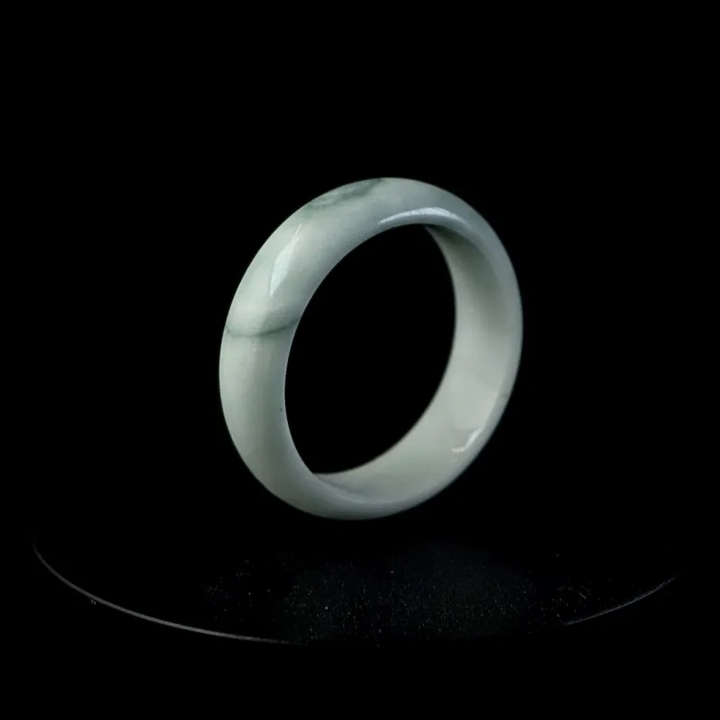 South Asia Bean Type Jadeite Bangles Unisex-3