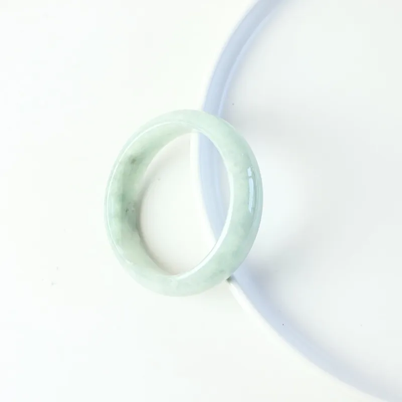 South Asia Bean Type Jadeite Bangles Unisex-5