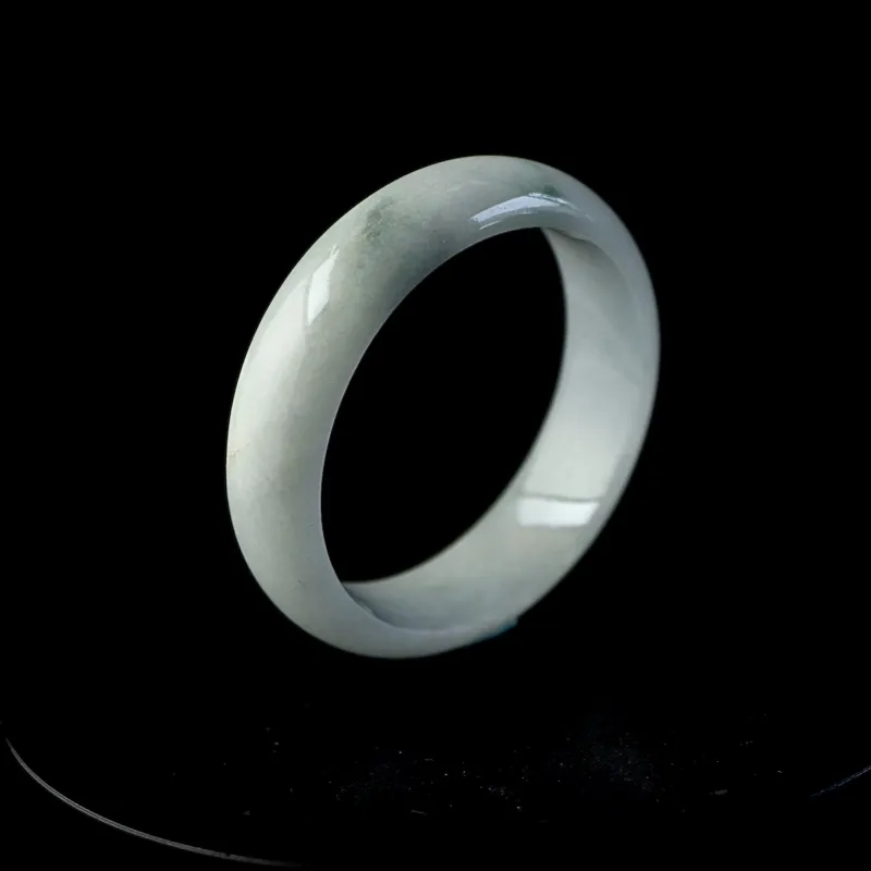 South Asia Bean Type Jadeite Bangles Unisex-2
