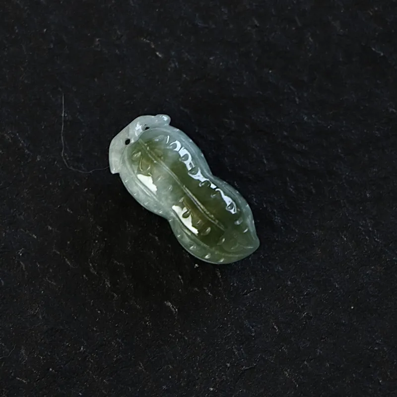 South Asia Bean Type Jadeite Pendants Unisex-1