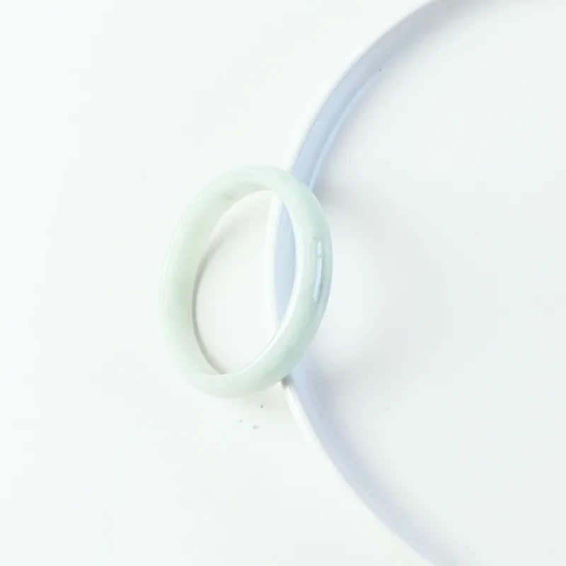 South Asia Bean Type Jadeite Bangles Unisex-5
