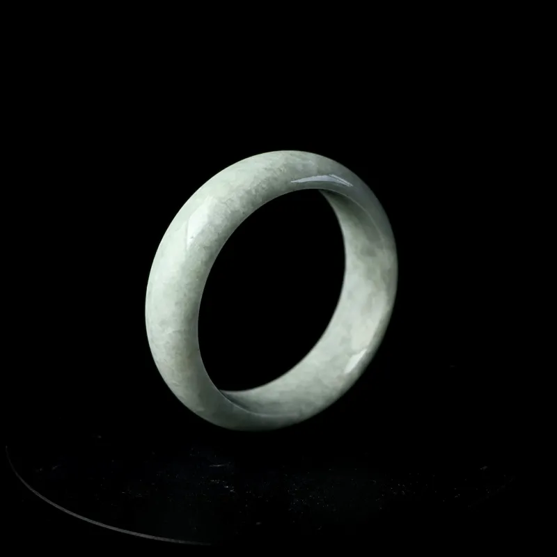 South Asia Bean Type Jadeite Bangles Unisex-5