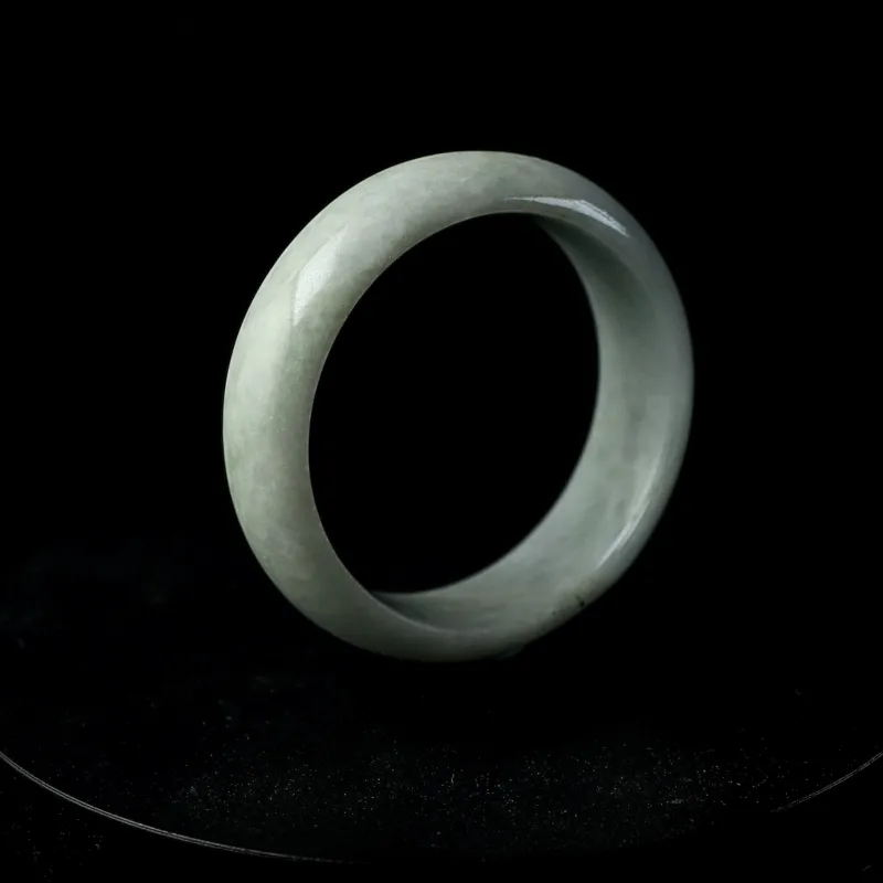 South Asia Bean Type Jadeite Bangles Unisex-4