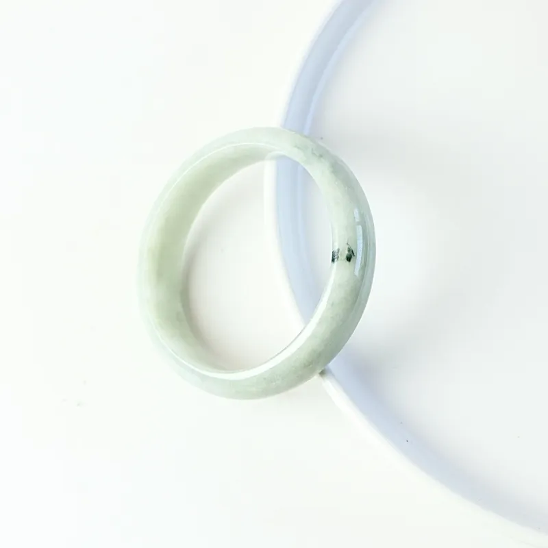 South Asia Bean Type Jadeite Bangles Unisex-5