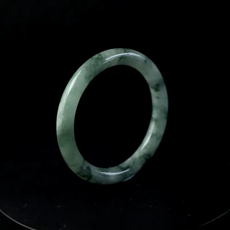 South Asia Bean Type Jadeite Bangles Women's-3