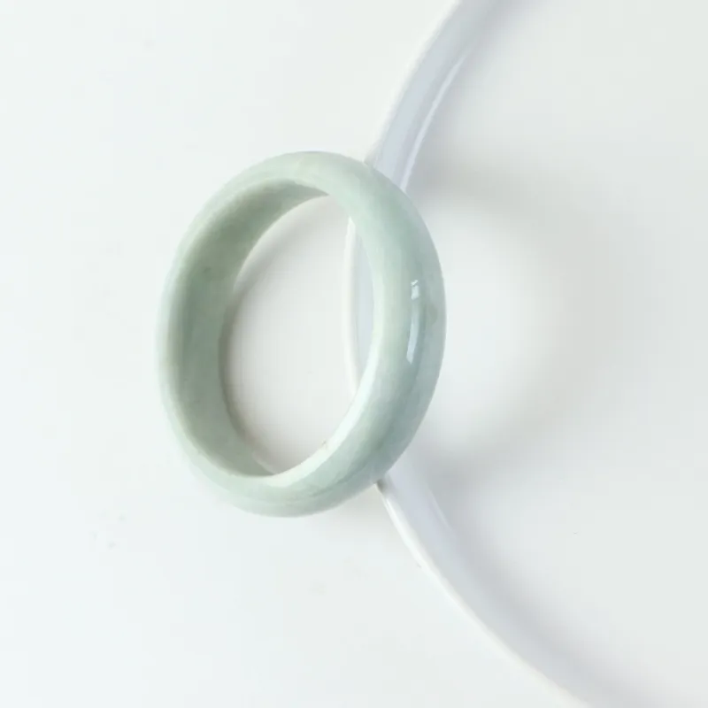 South Asia Bean Type Jadeite Bangles Unisex-1