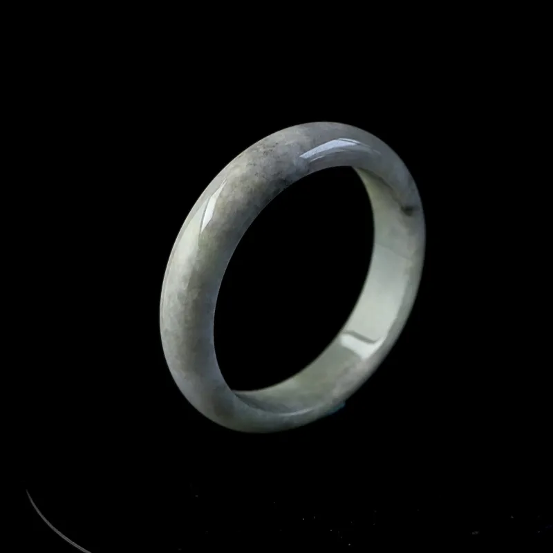 South Asia Bean Type Jadeite Bangles Unisex-4