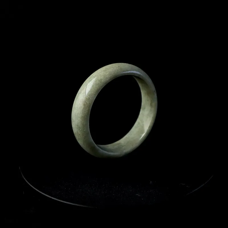 South Asia Bean Type Jadeite Bangles Unisex-4