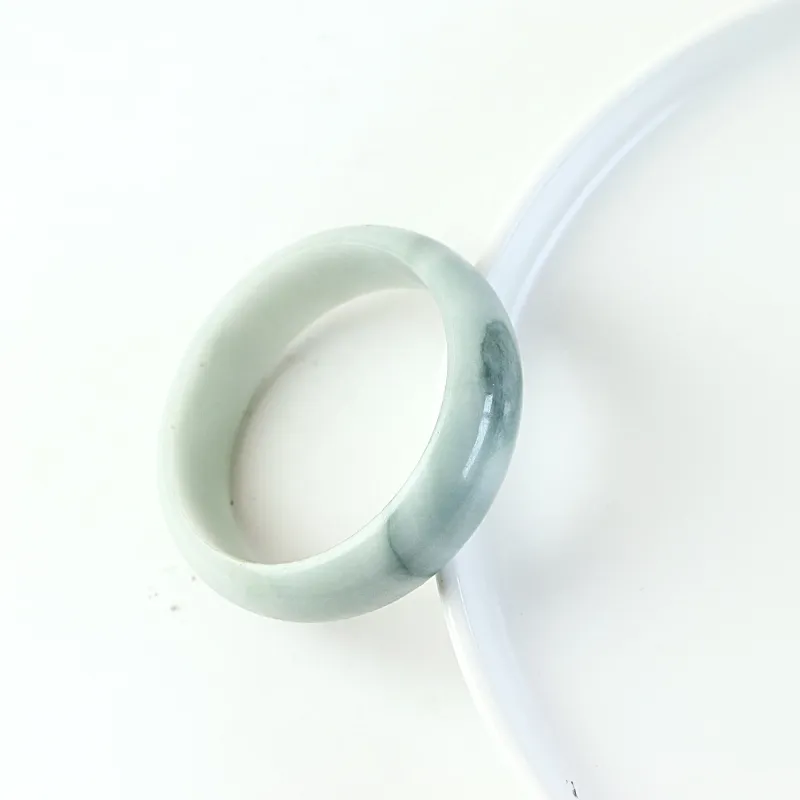 South Asia Bean Type Jadeite Bangles Unisex-1