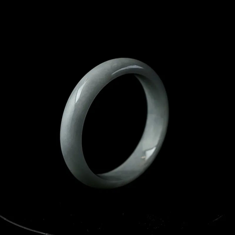 South Asia Bean Type Jadeite Bangles Unisex-2