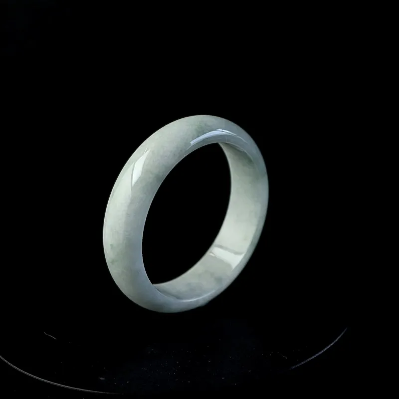 South Asia Bean Type Jadeite Bangles Unisex-3
