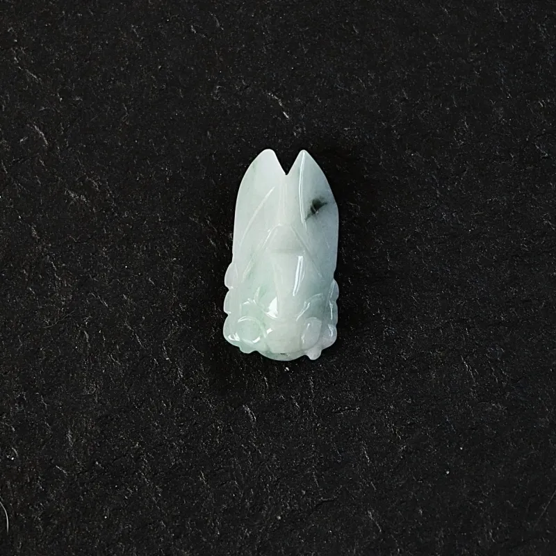 South Asia Bean Type Jadeite Pendants Unisex-1