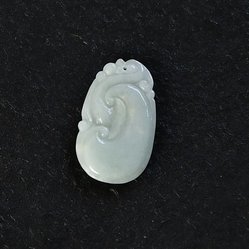 South Asia Bean Type Jadeite Pendants Unisex-4