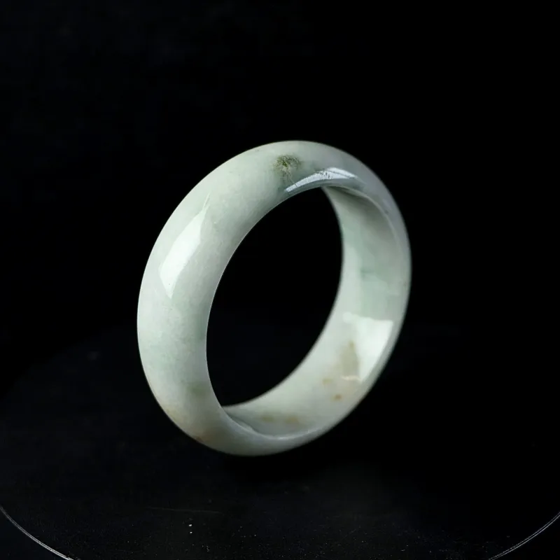 South Asia Bean Type Jadeite Bangles Unisex-5