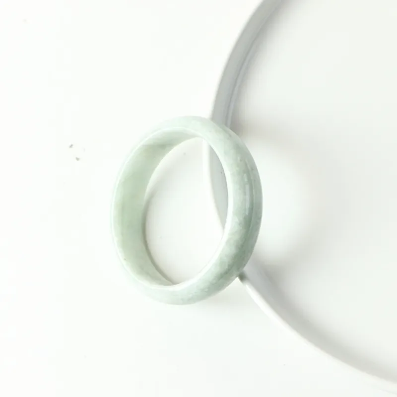 South Asia Bean Type Jadeite Bangles Unisex-5