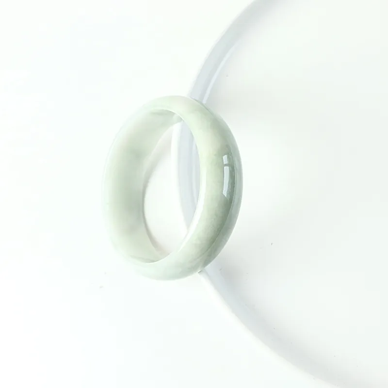 South Asia Bean Type Jadeite Bangles Unisex-5