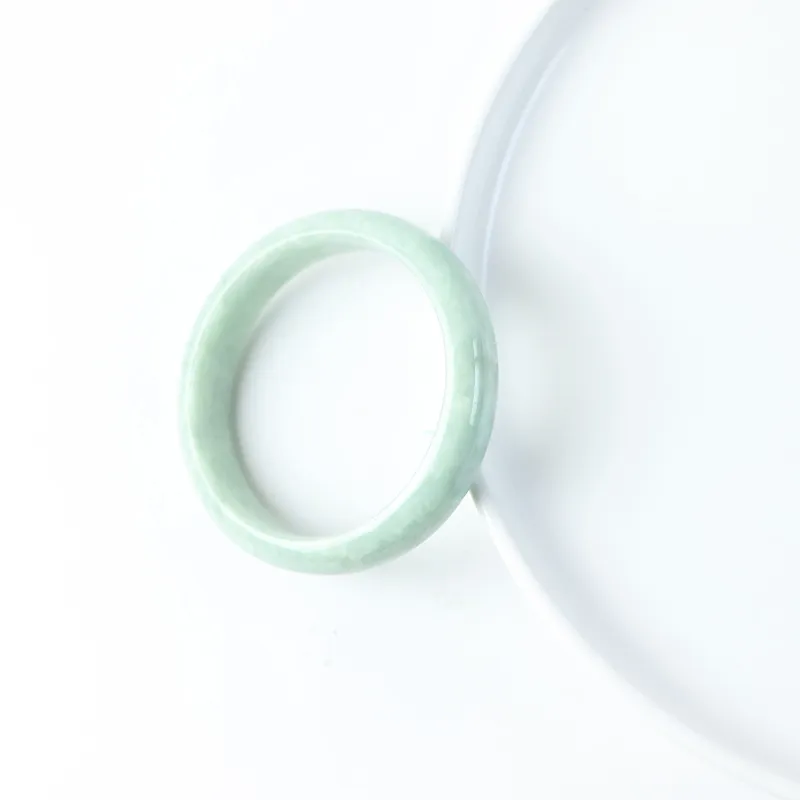 South Asia Bean Type Jadeite Bangles Unisex-2