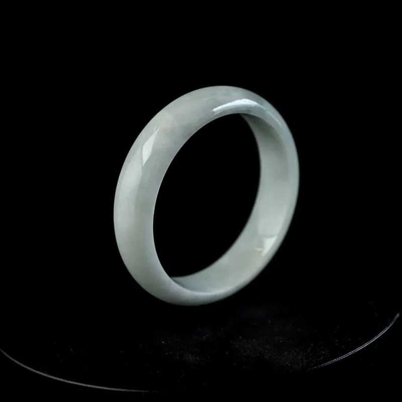 South Asia Bean Type Jadeite Bangles Unisex-2