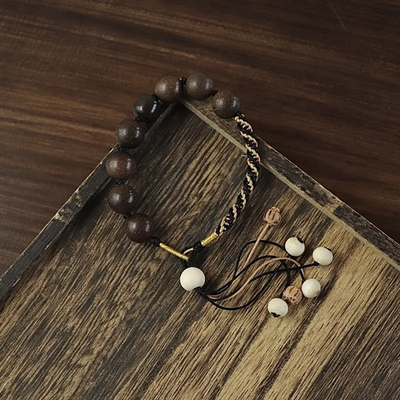 South Asia Phoebe Zhennan Wooden Bracelets Unisex-3