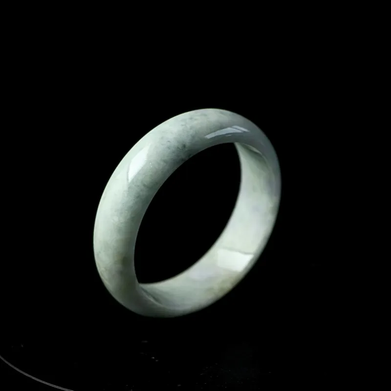 South Asia Bean Type Jadeite Bangles Unisex-5