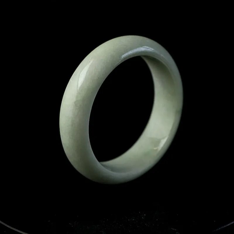 South Asia Bean Type Jadeite Bangles Unisex-2