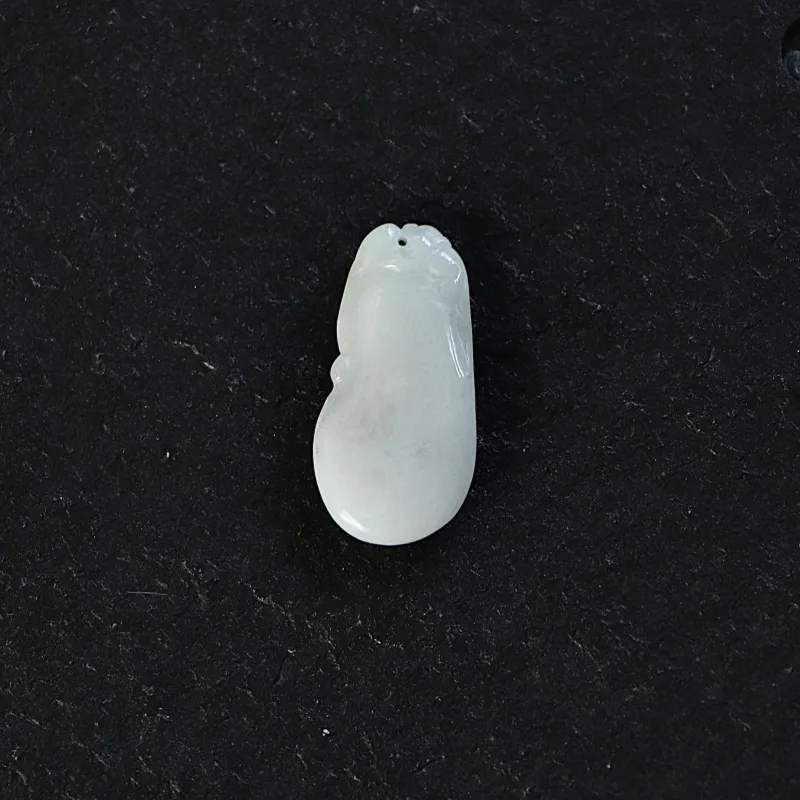 South Asia Bean Type Jadeite Pendants Unisex-4