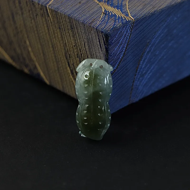 South Asia Bean Type Jadeite Pendants Unisex-3