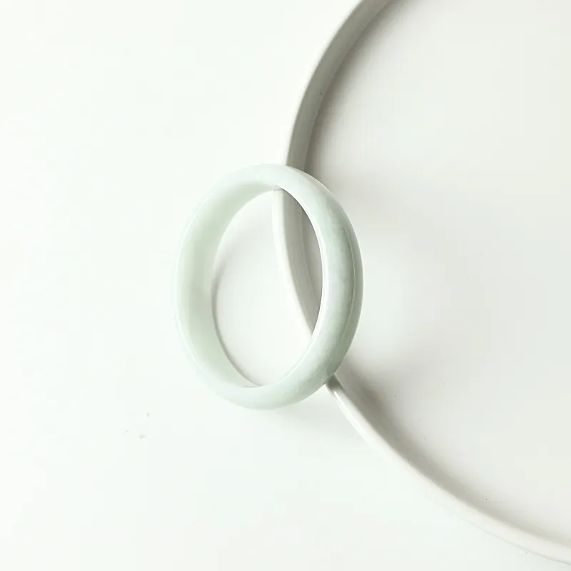 South Asia Bean Type Jadeite Bangles Unisex-2