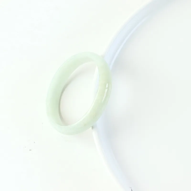 South Asia Bean Type Jadeite Bangles Unisex-5