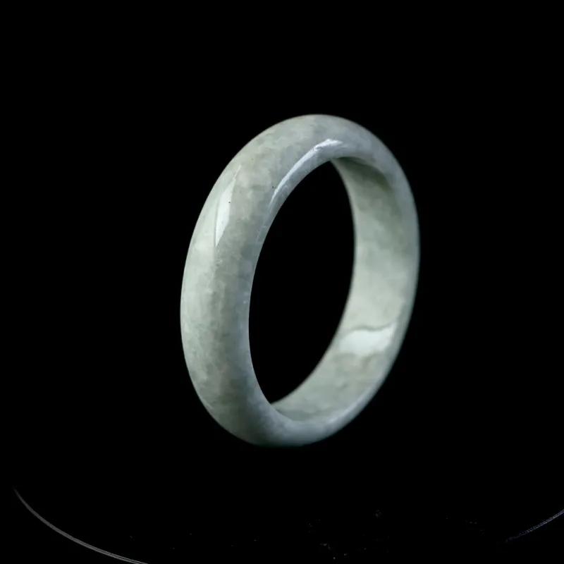 South Asia Bean Type Jadeite Bangles Unisex-3