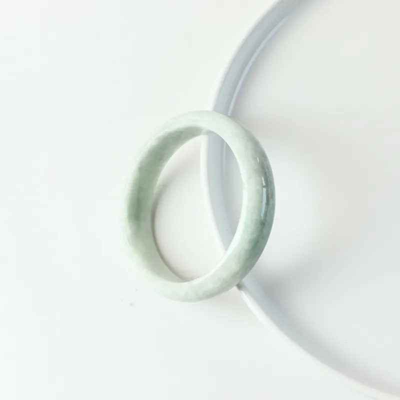 South Asia Bean Type Jadeite Bangles Unisex-5