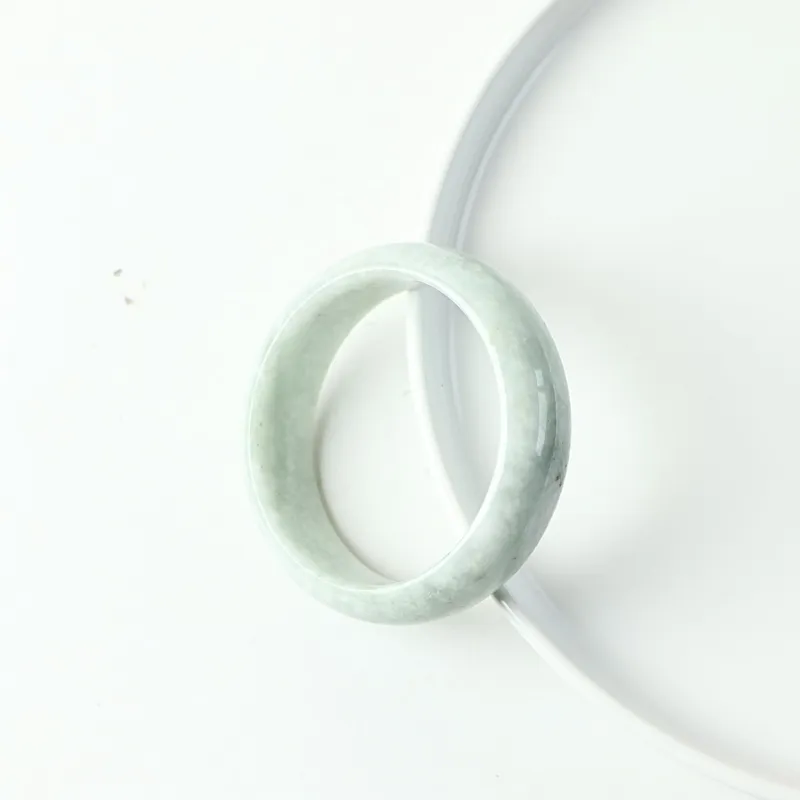 South Asia Bean Type Jadeite Bangles Unisex-1