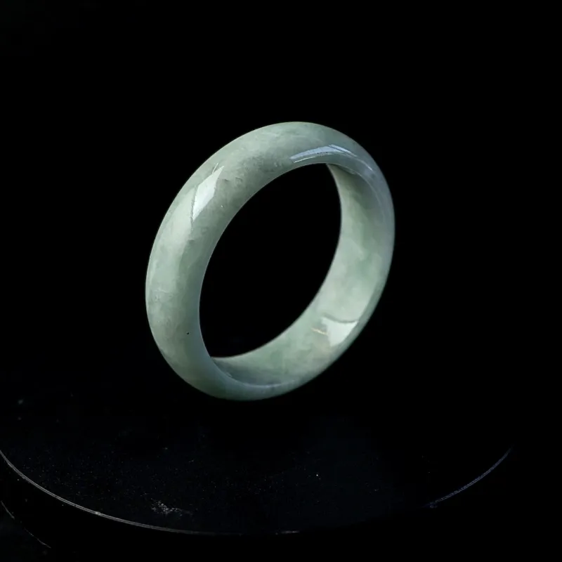 South Asia Bean Type Jadeite Bangles Unisex-3