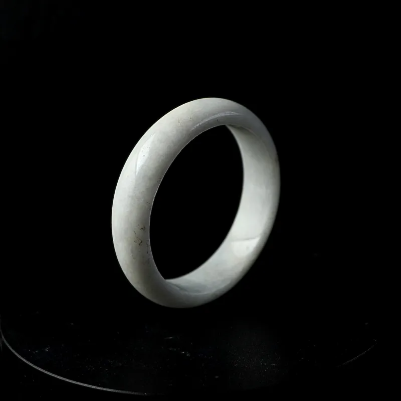 South Asia Bean Type Jadeite Bangles Unisex-4