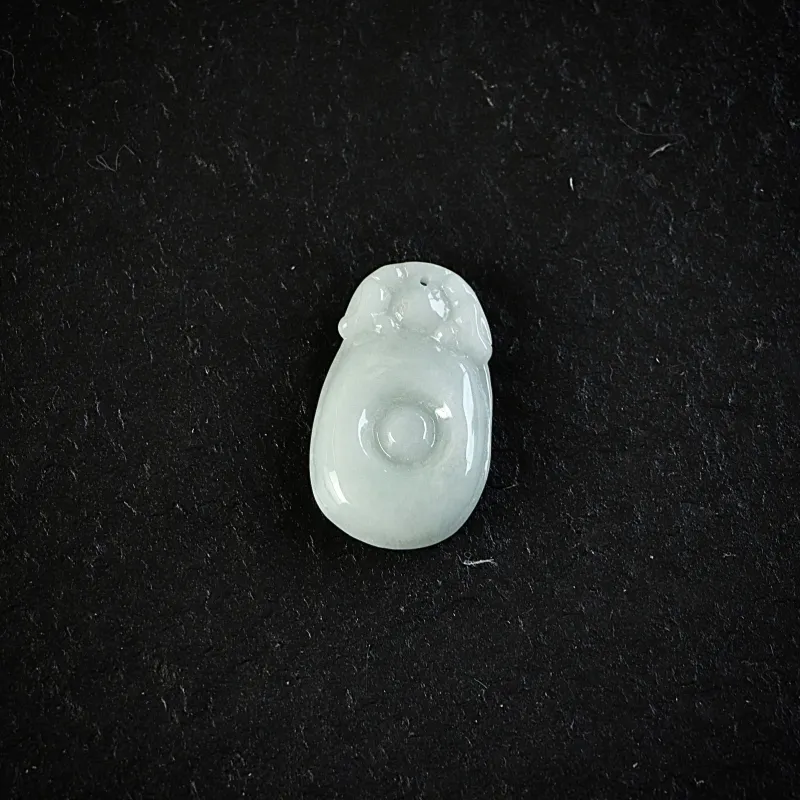 South Asia Bean Type Jadeite Pendants Unisex-4